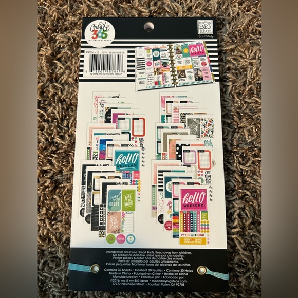 The Happy Planner “Color Story” Sticker Book - Picture 2 of 2
